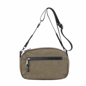 Bolso bandolera de la marca Pepe Moll de la coleccion Pulsar en color kaki y color negro
