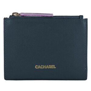 ➤ Billetero CACHAREL · Billetero mini con monedero · En Piel · Combinado colores