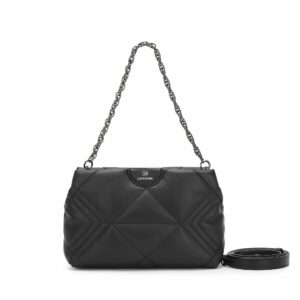 Bolso CACHAREL · Bandolera pequeña · Asa ajustable · Color Negro